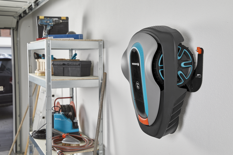 Seinäteline GARDENA SILENO minimo, SILENO city ja SILENO life -robottileikkureille